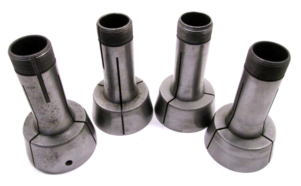 4 HARDINGE 2" EXTRA-DEPTH EMERGENCY 5C STEP COLLETS