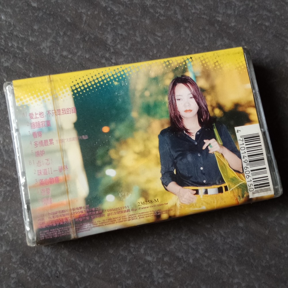 E- Winnie Hsin 辛晓琪 =不只是我的错= 马来西亚版磁带 未拆 Malaysia Cassette Sealed