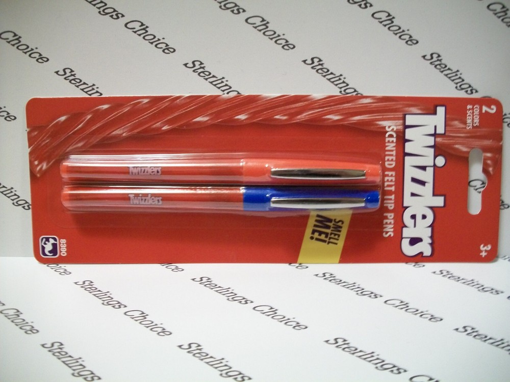 Twizzlers Scented Felt Tip Pens - Strawberry