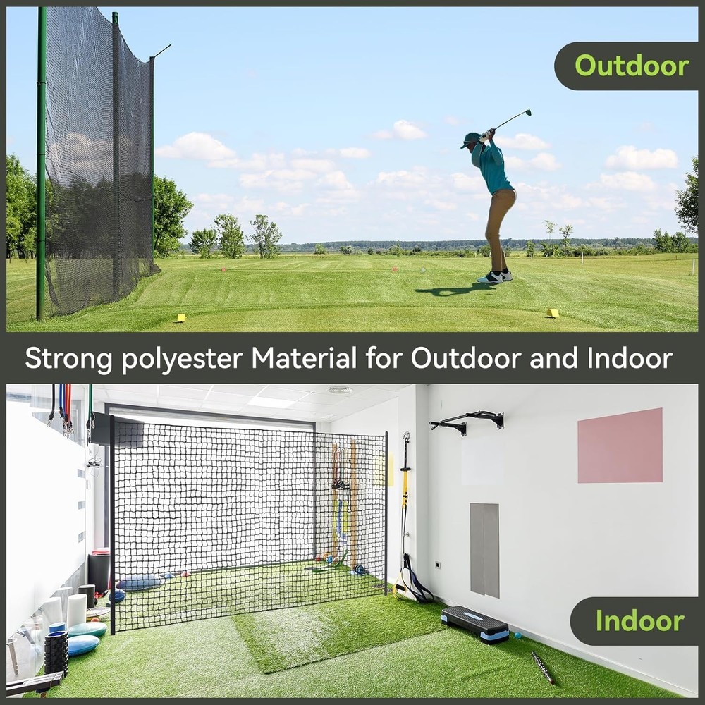 15ft×20ft Heavy Duty Golf Practice Net: Versatile Sports Training Solution
