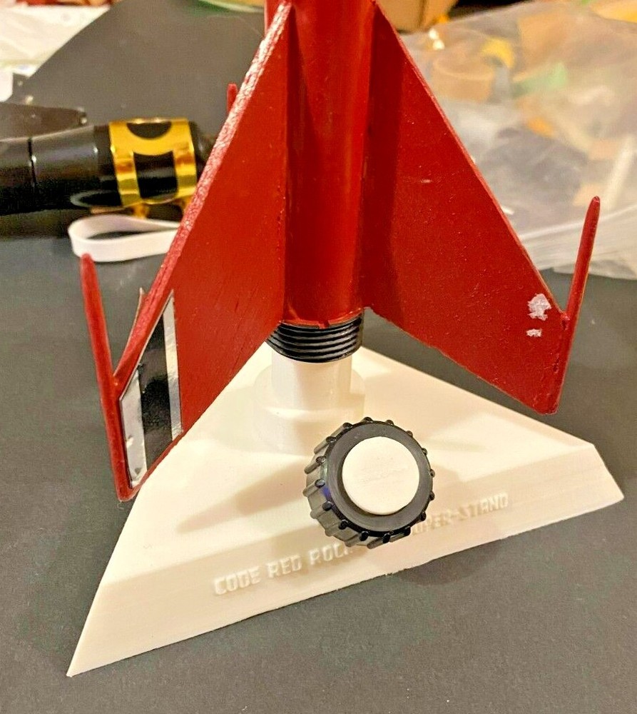 Model Rocket Display Stands-6.5, 13, 18, & 24MM Available! By Code Red Rocketry!