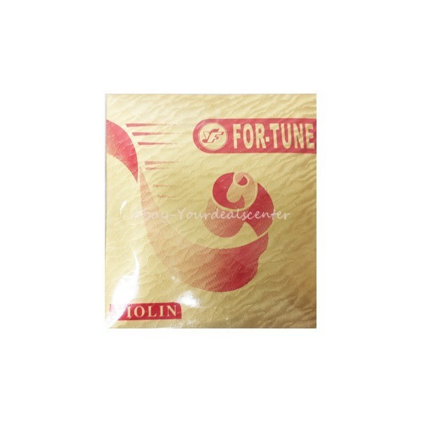 New For-Tune Perlon Violin String Set 1/2 -- Steel Ball E