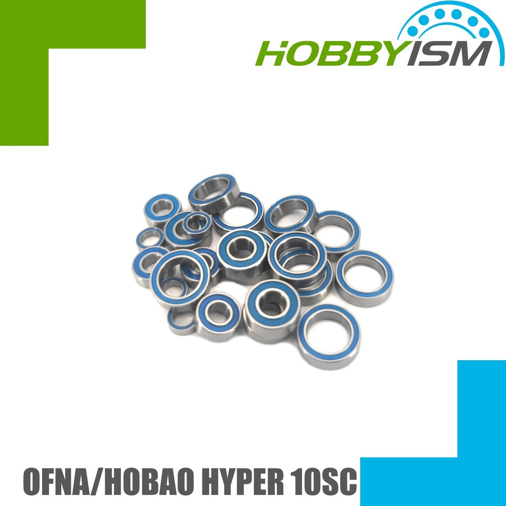 OFNA/HoBao Hyper 10SC Rubber Bearing Set ABEC-3