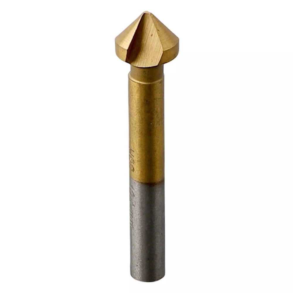 6Pcs 90Degree HSS Chamfer Cutter Bit Chamfering Countersink Drill Bits Accessory