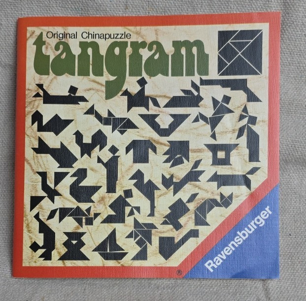 Ravensburger Tangram Original China Puzzle West Germany 1976 COMPLETE