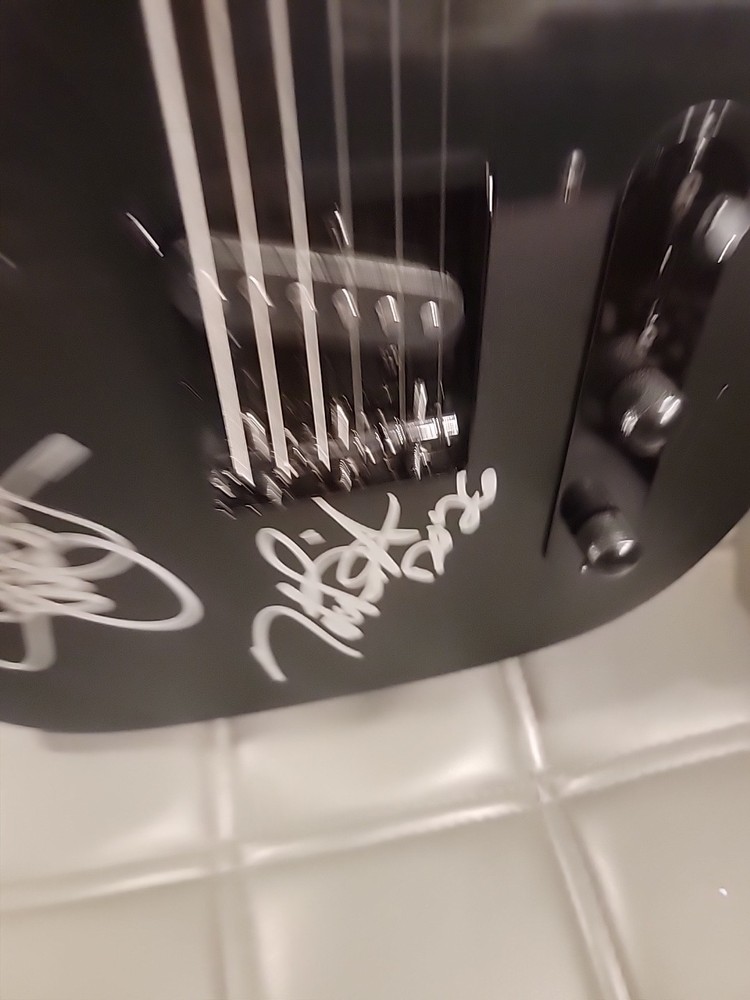 Samantha Fish And Tab Benoit Autographed Guitar