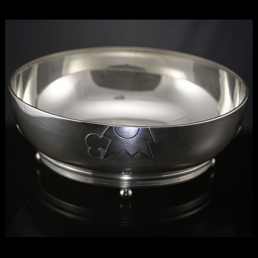 Danish Silver Bowl - Grann & Laglye 1939