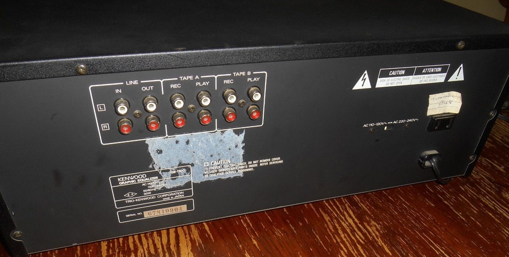 Kenwood Graphic Equalizer GE-1100