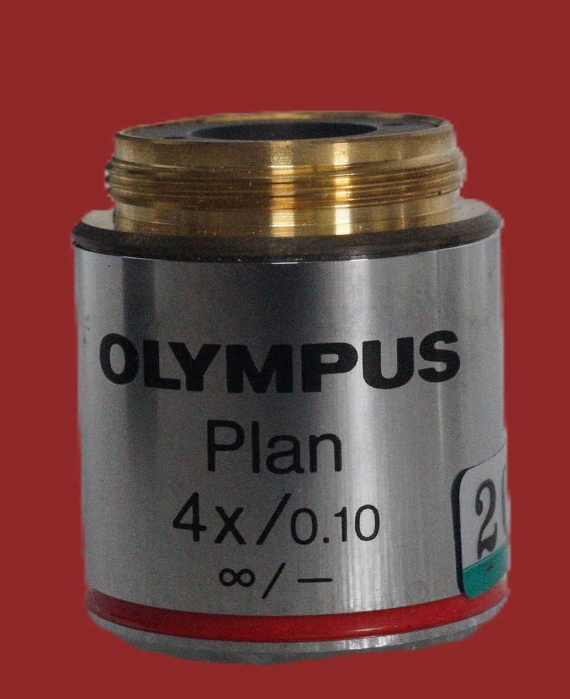 Olympus Plan 4X/0.10 ∞/- Objective