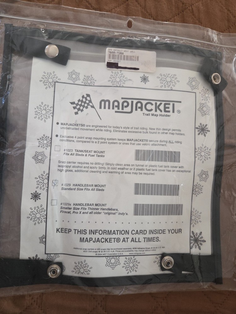 MapJacket Trail Map Holder 7600-7268
