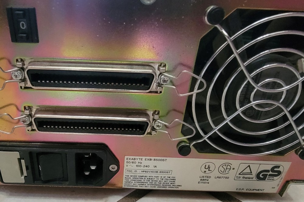 Exabyte EXB-8500ST External SCSI Tape Drive