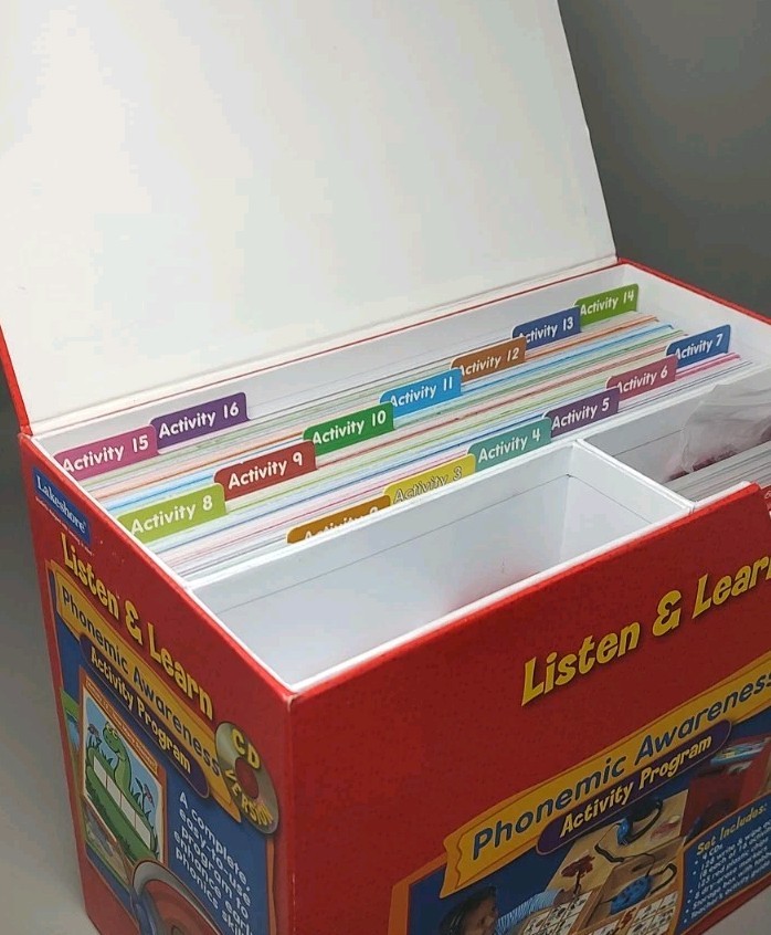 Lakeshore Listen & Learn Phonemic Awareness Activity Program CD Version JJ327