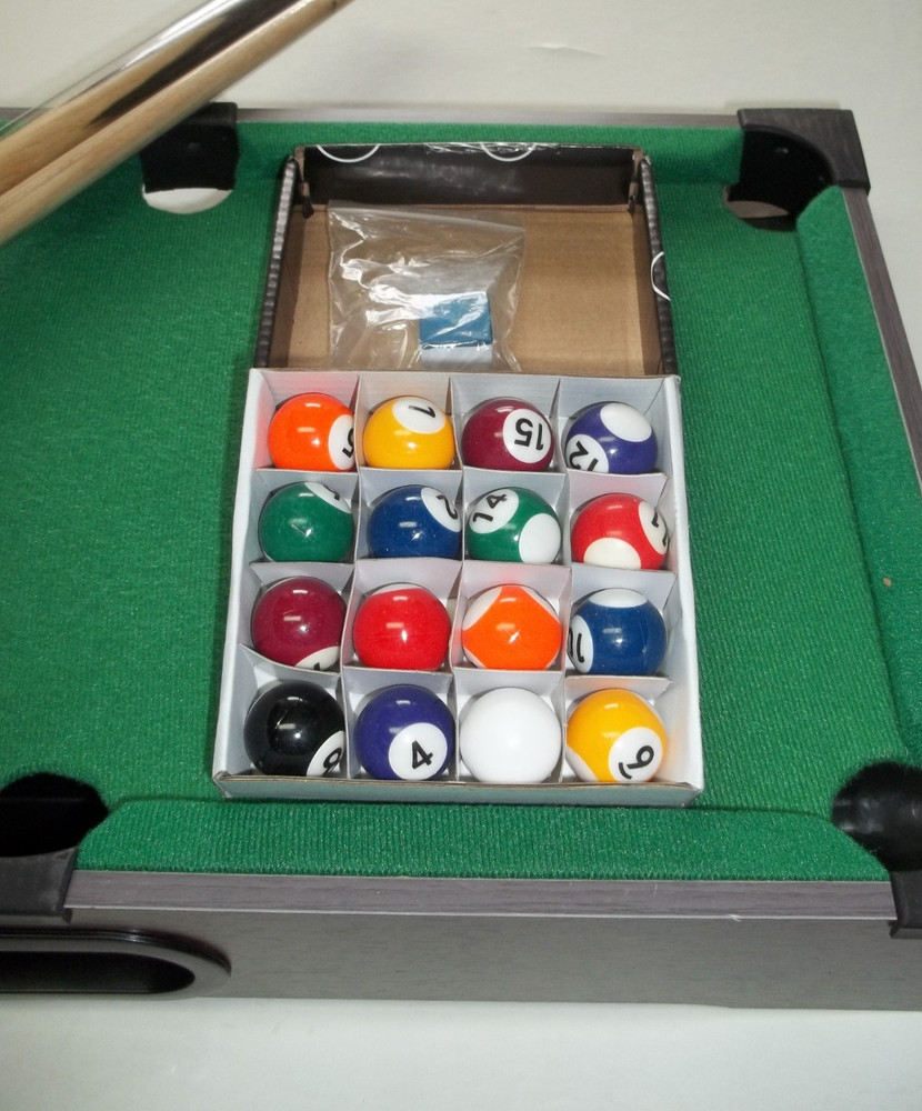 Modern Expressions 20" Tabletop Pool Table Mini Pool Table