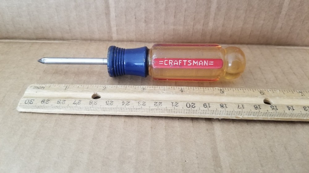 Vintage Craftsman Kromedge Poly-Tap Modified Tip Screwdriver Handle