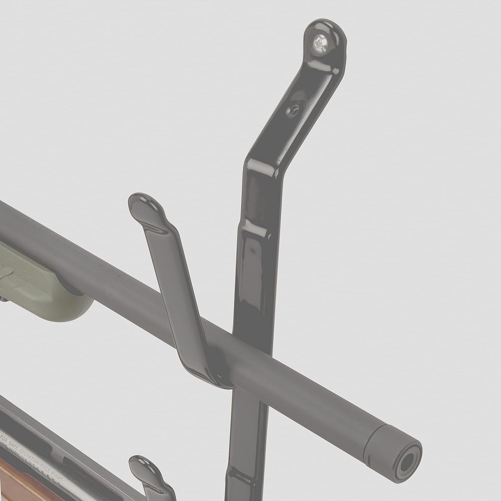 Adjustable 3-Gun Rack for Truck Rear Window - Secure Firearm Storage Solution