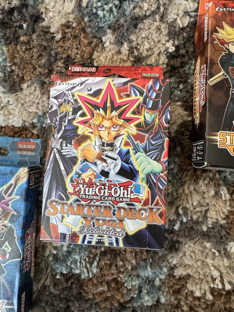 Sealed Yugioh Starter Deck Lot