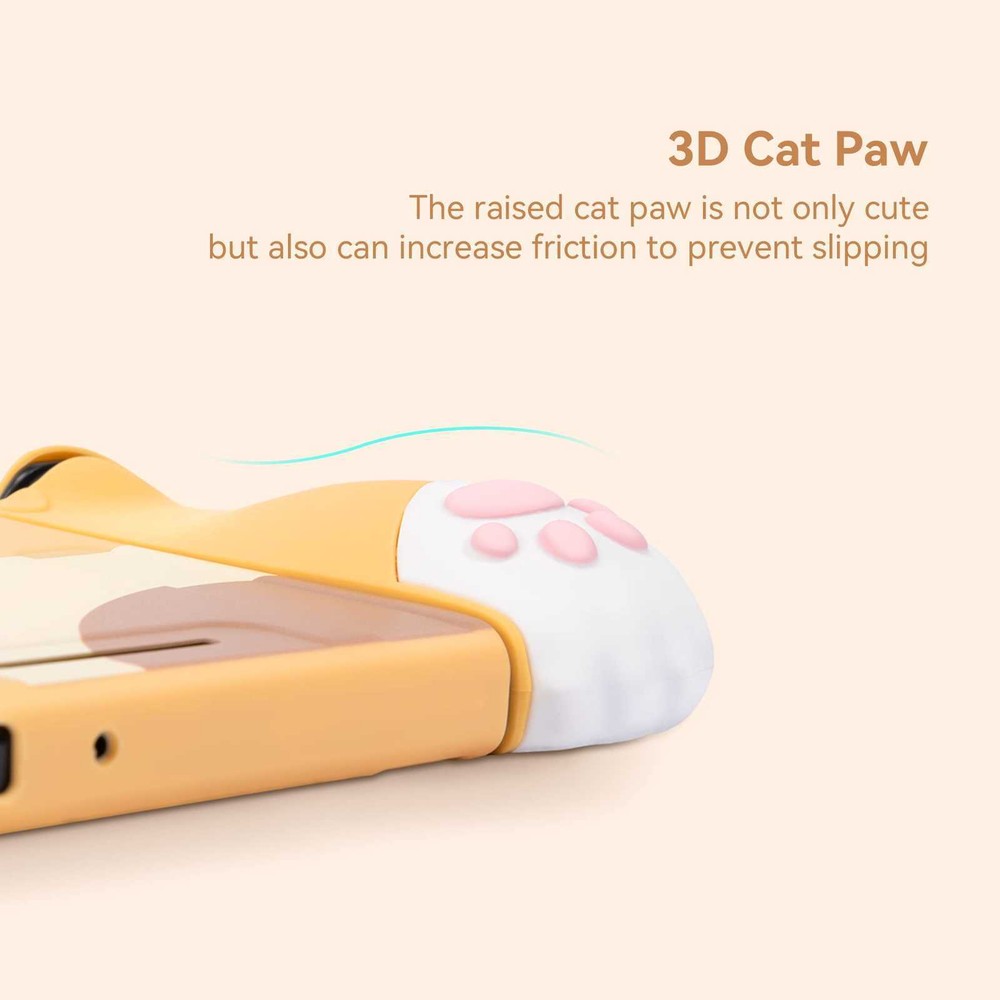 GeekShare Nintendo Switch Oled Protective Case Shell Cat Jo Jo Ergonomic Design