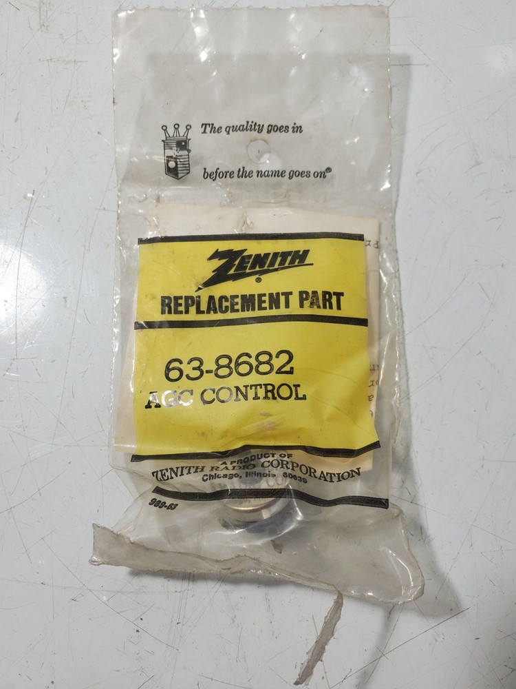 Zenith 63-8682 AGC Control NOS Untested