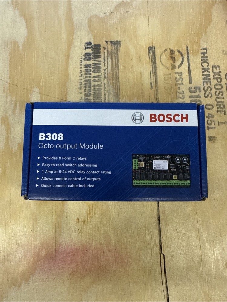 NEW Bosch B308 Octo-Output Module 8 Output Expansion