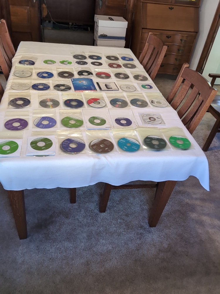 70+ Vintage Computer Recovery CD's & Other