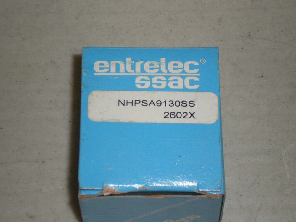 New! NHPSA9130SS 2602X Entrelec SSAC Solid State Timer 30 Sec. Programacube