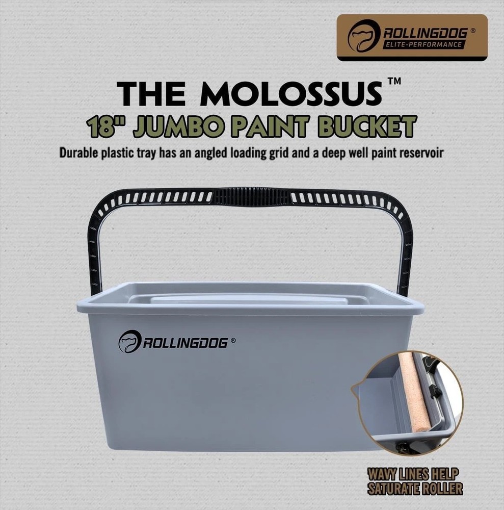 5 Gallon Paint Bucket for 18” Rollers - Durable Construction