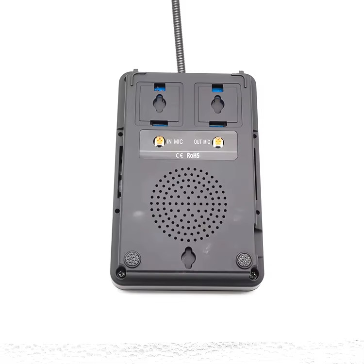 5W Dual Way Window Counter Intercom Counter Interphone System