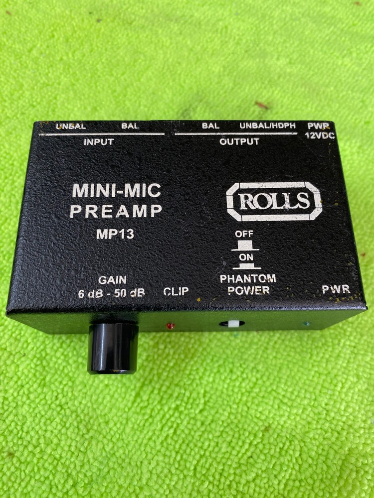 Rolls MP-13 Mini Microphone Preamp