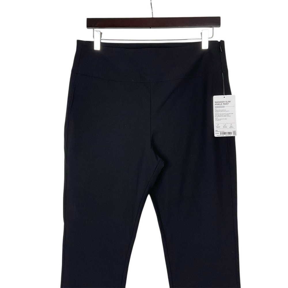Athleta Wander Slim Ankle Pants Black Size 14