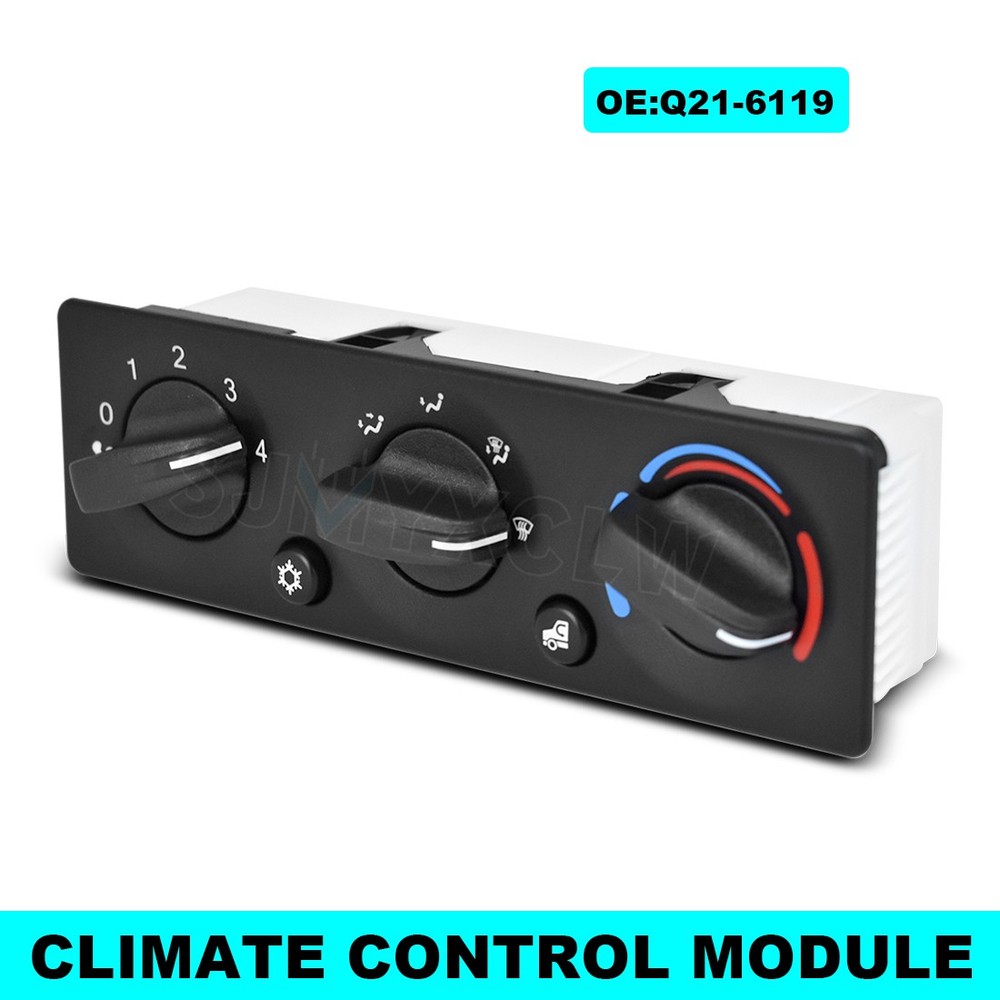 A/C Climate Control Module Panel Q21-6119 For Peterbilt 337