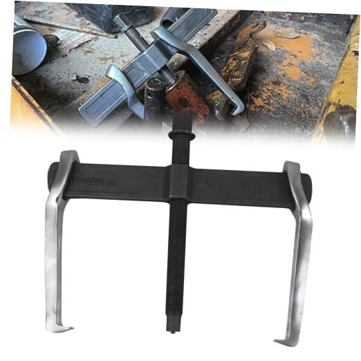 Versatile 2-Jaw Gear Puller Tool Adjustable CR-V Bearing Puller Gears 10-Inch