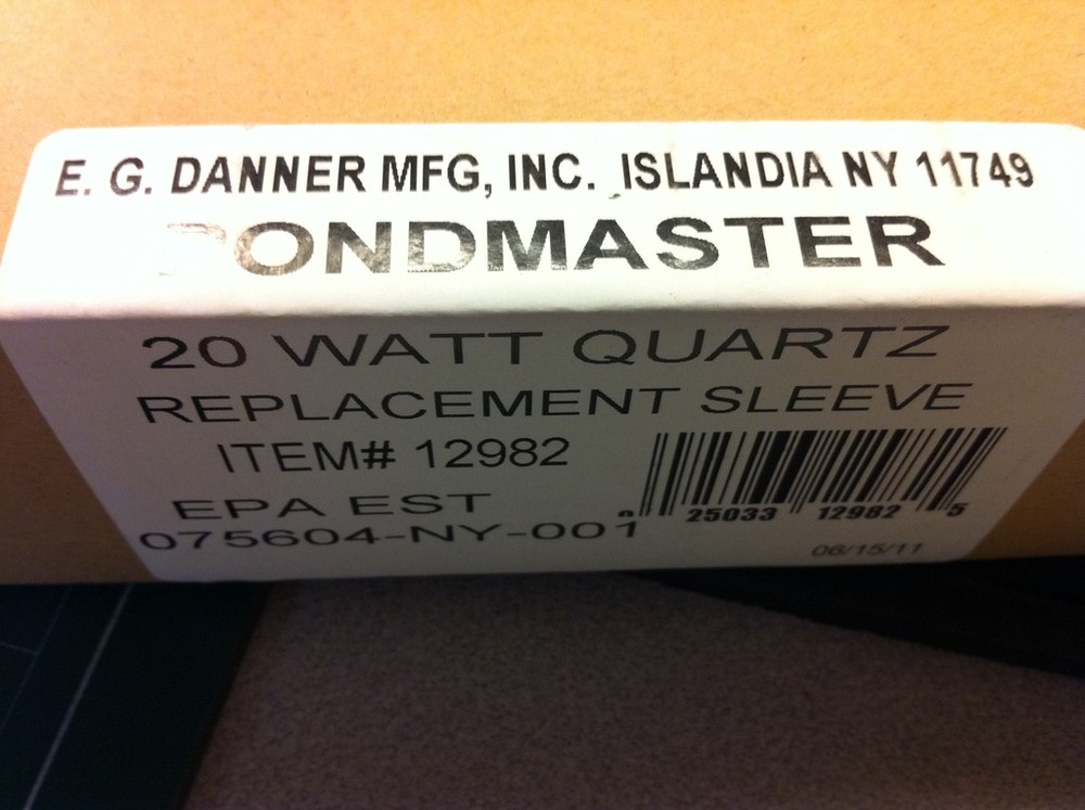 Danner Pond Replacement Sleeve 20Watt