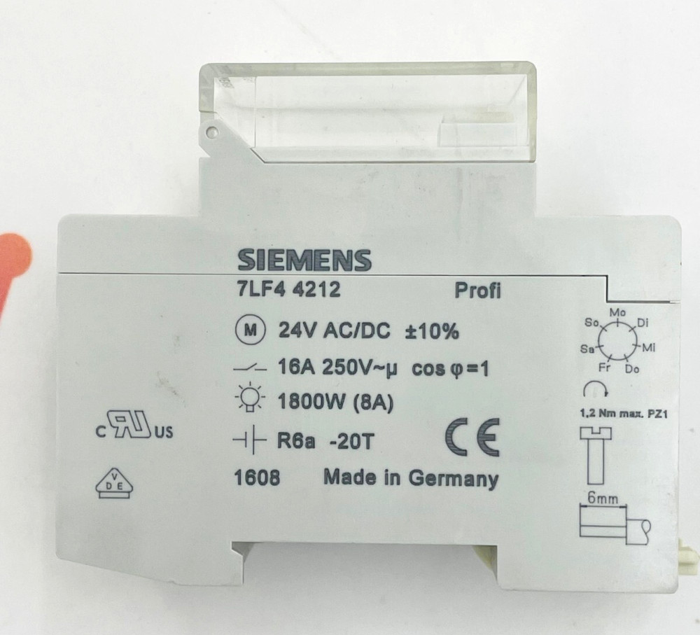 SIEMENS 7LF44212 Digital Time Switch