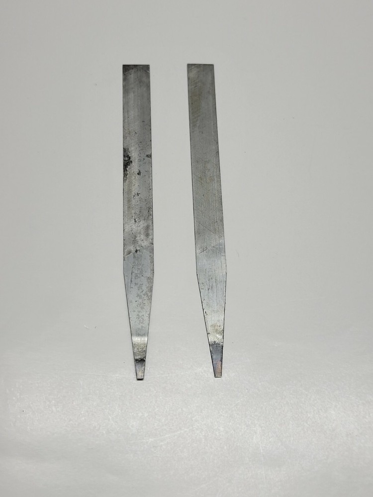 6" 0.3mm super fine flexible flat file 2pc