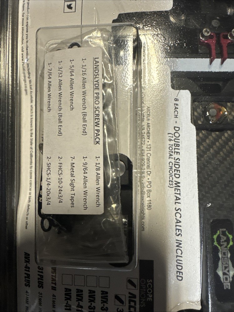 Axcel Landslyde Carbon Pro 3 Pin .019