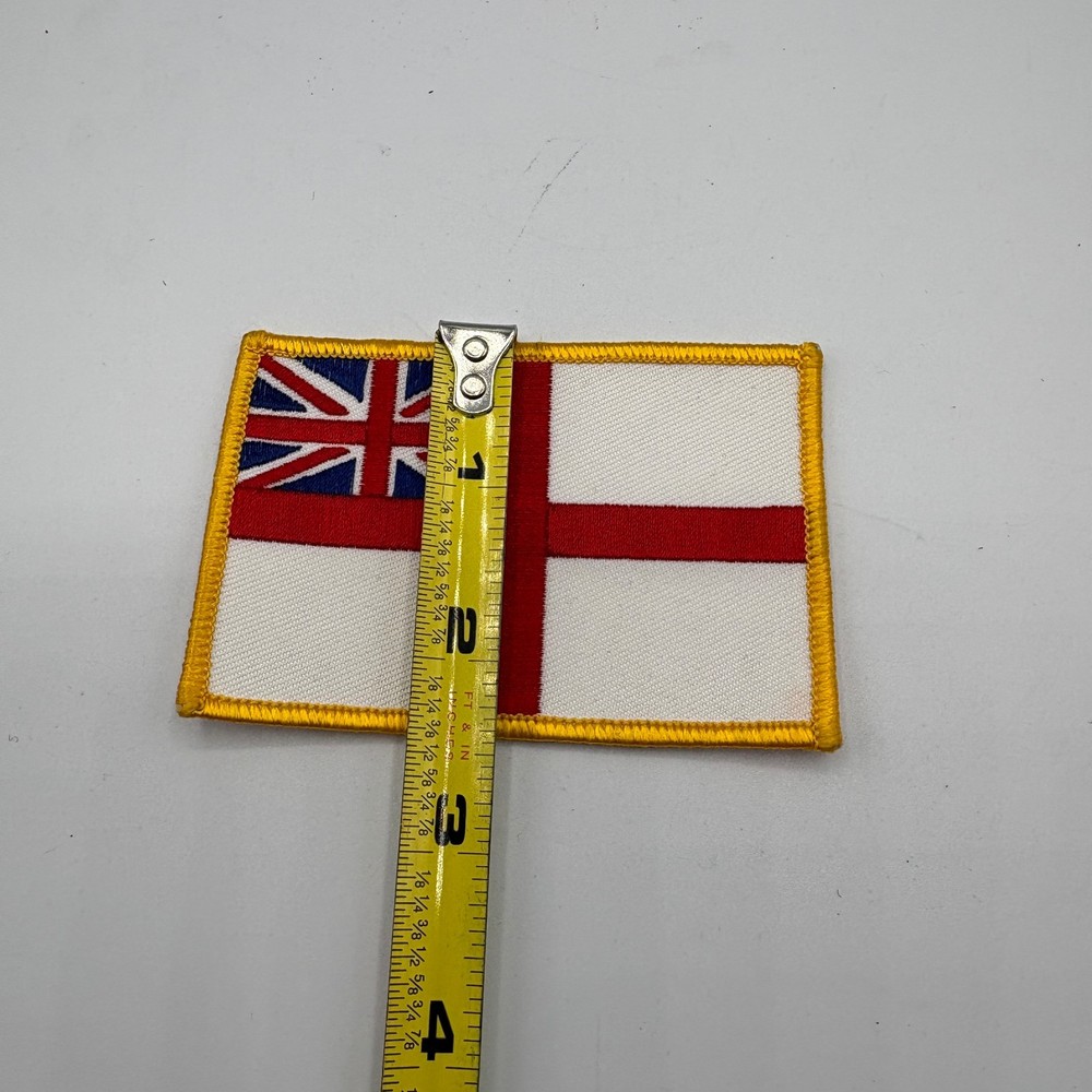 BRITISH ROYAL NAVY ENSIGN FLAG PATCH
