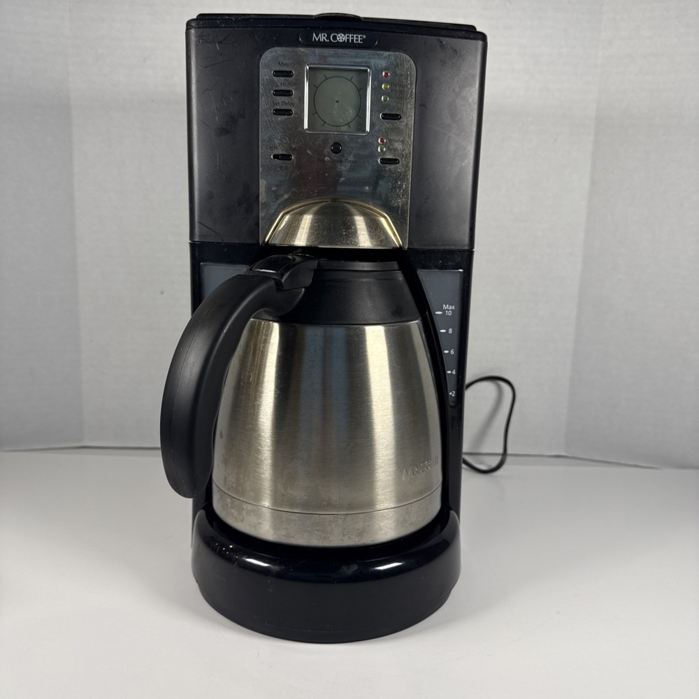 Mr Coffee FTTX95-1 - 10 Cup Programmable Ground Coffeemaker (Works)