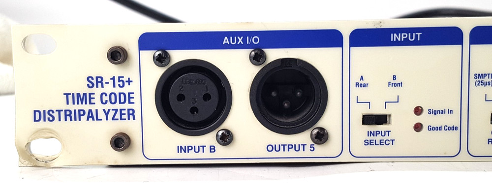 Brainstorm Electronics SR-15+ Time Code Distripalyzer Analyzer Distributor
