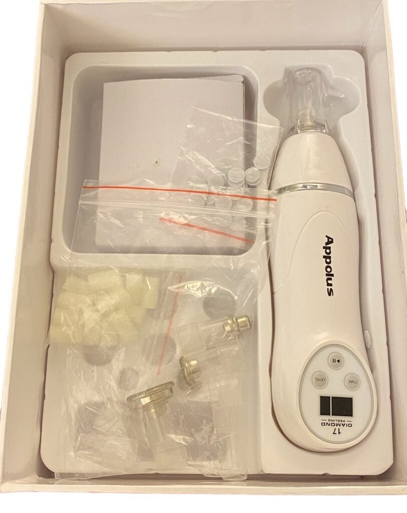 Appolus Professional Microderm Facial Vacuum With Case