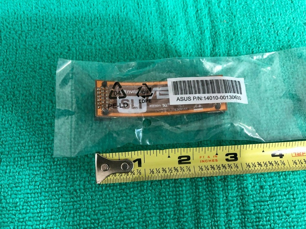 ASUS NVIDIA bridge Cable FOR NVIDIA  2 WAYs BRIDGE , ORIGINAL