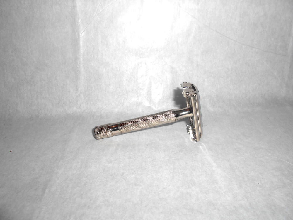 Gillette Ranger Tech 1941 DE TTO Refurbished Replated Nickle 2