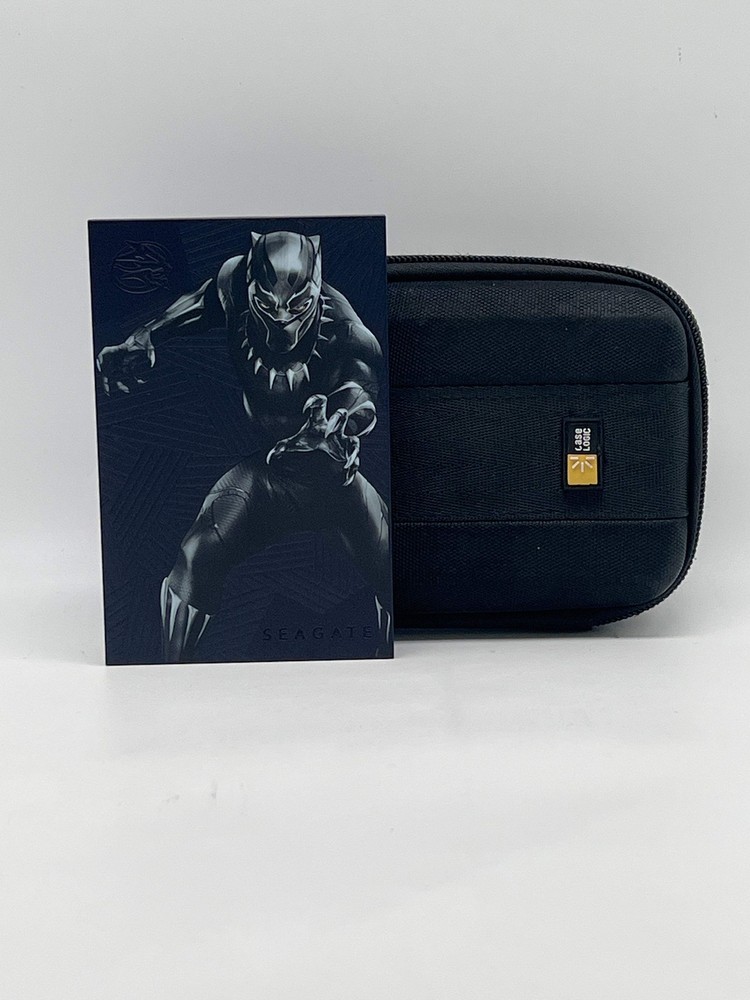 Seagate Firecuda 2TB Black Panther Marvel External Hard Drive - Used