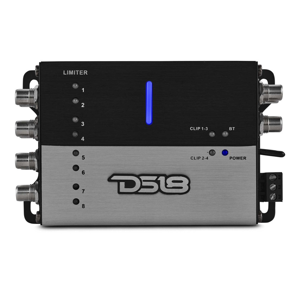 DS18 4-Input / 8-Output Digital Sound Processor with Bluetooth and App Control