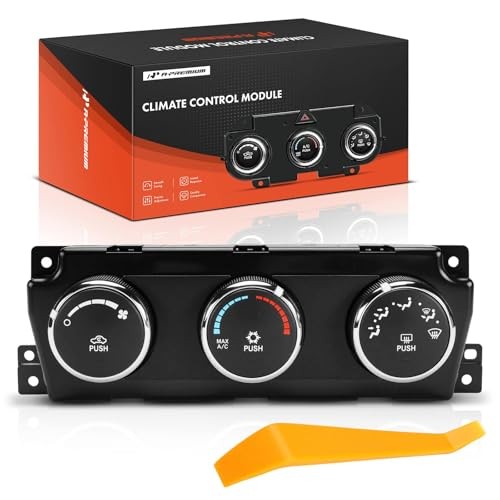 Heater Climate Control Panel Module Compatible with Dodge Ram 1500 2009-2010