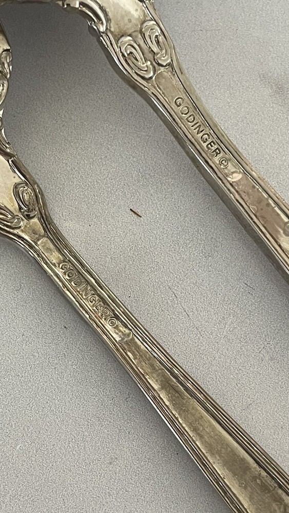 Godinger Casserole Spoon & Meat Serving Fork 8.5"