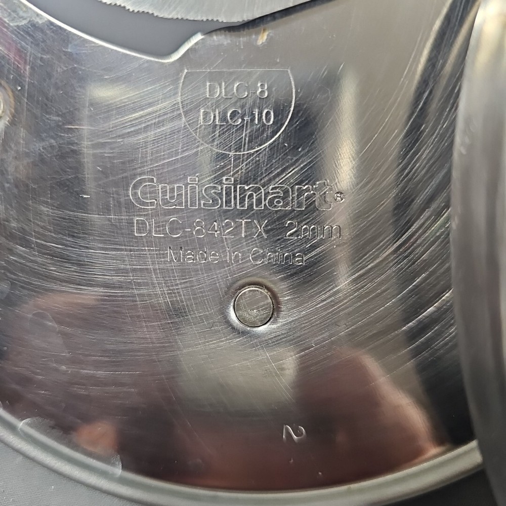 Cuisinart Child-proof Locking 3 Disc Holder for DLC-8 & DLC-10 + More EUC
