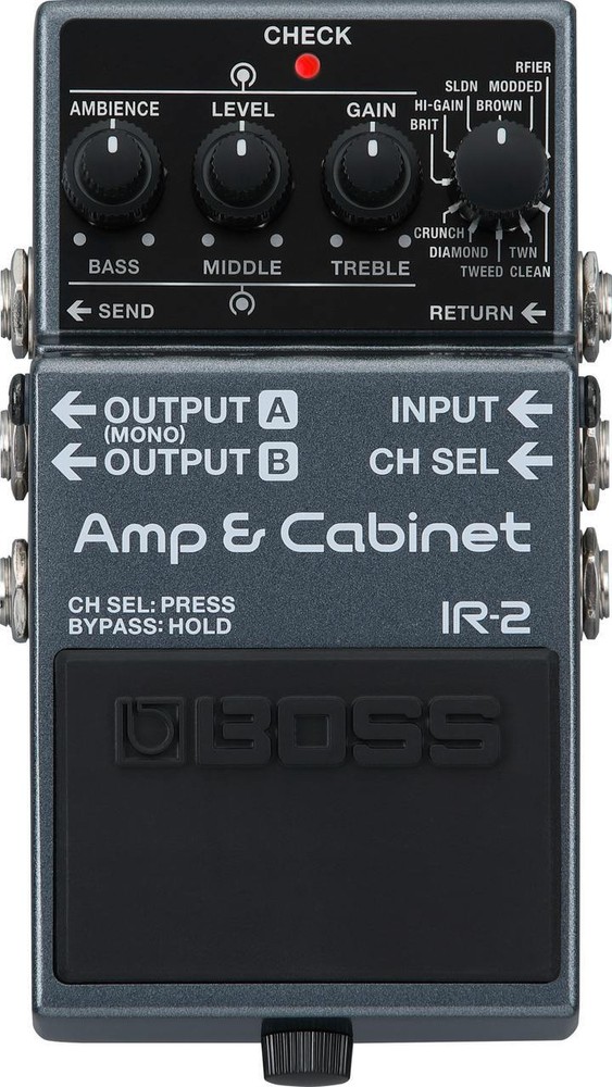 BOSS IR-2 Effector - Amp Simulator & Cabinet IR Loader jp
