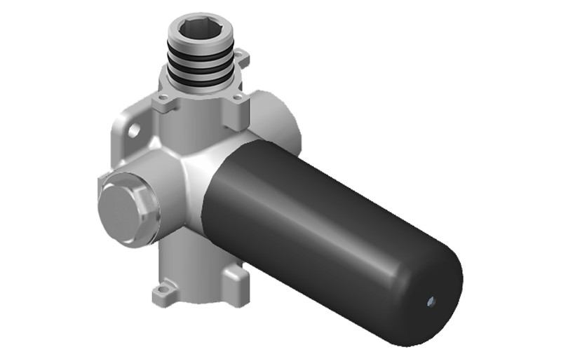 Graff G-8076 3/4” Concealed Stop and Volume Control Valve w/ Pass Through NEW!