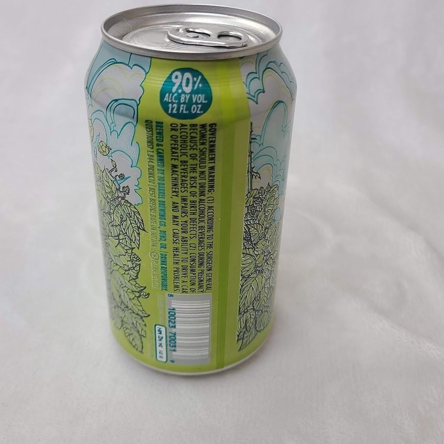 10 Barrel All Ways Down IPA Empty Beer Can Bottom Opened Hopburst Double