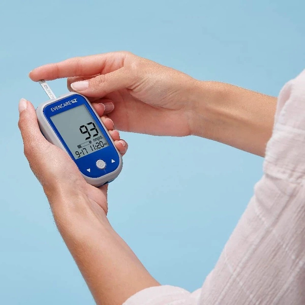 Evencare Medline G2 Blood Glucose Test Strips, For self-testing with G2